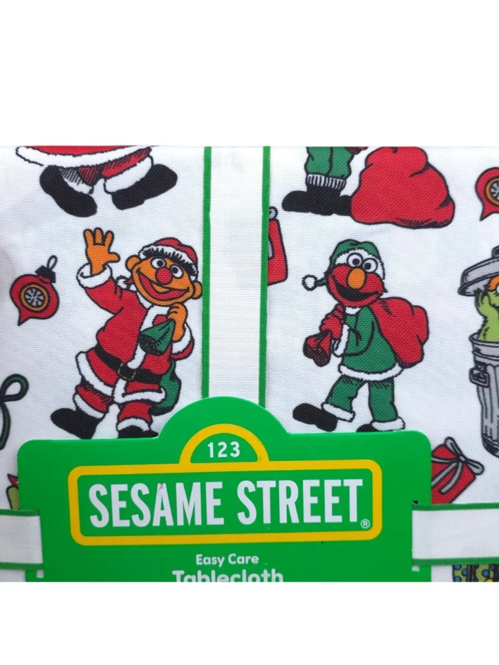 Sesame Street Christmas Tablecloth 60